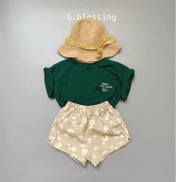 G Blessing - Korean Children Fashion - #toddlerclothing - Keep Smile Tee - 5