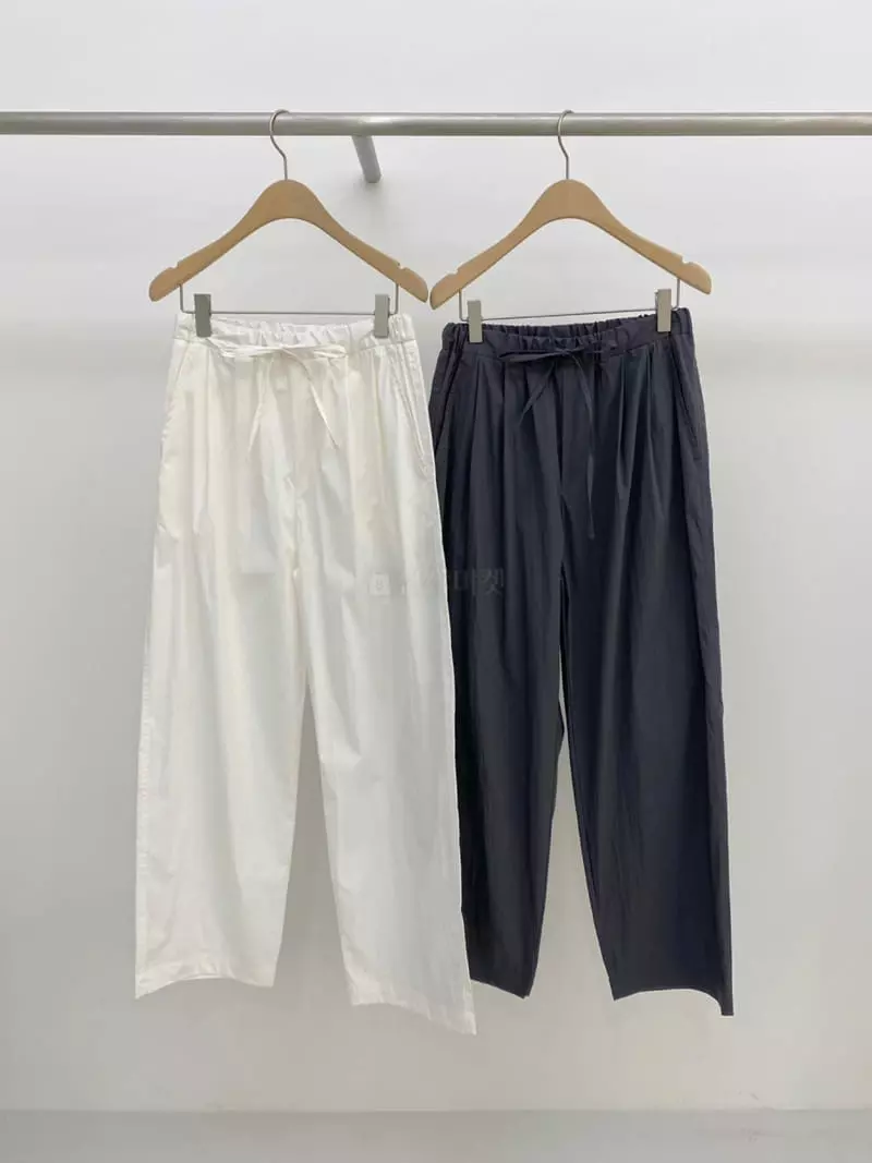 Gallery - Korean Women Fashion - #momslook - String Pants - 4