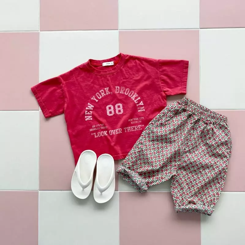 Garden - Korean Children Fashion - #designkidswear - Newyork Tee - 6
