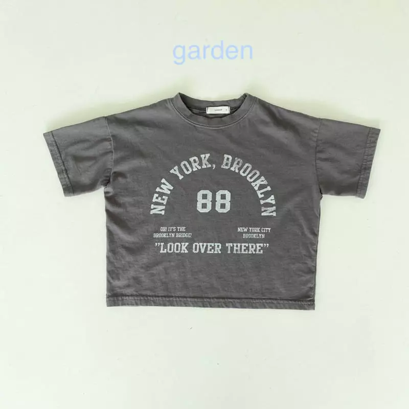 Garden - Korean Children Fashion - #fashionkids - Newyork Tee - 8
