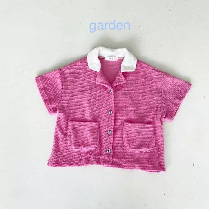 Garden - Korean Children Fashion - #fashionkids - Terry Color Shirt - 2