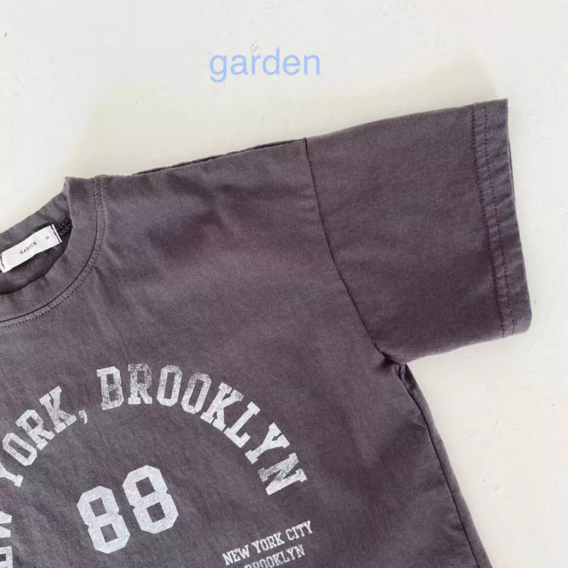 Garden - Korean Children Fashion - #kidsshorts - Newyork Tee - 9