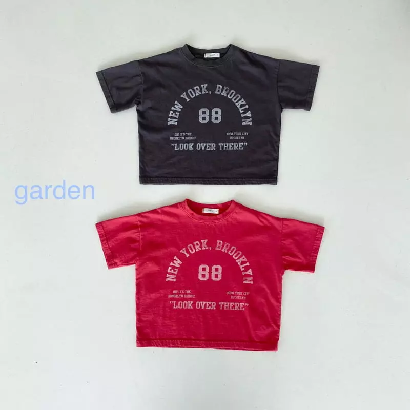 Garden - Korean Children Fashion - #kidsstore - Newyork Tee - 10