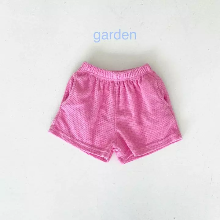 Garden - Korean Children Fashion - #kidsstore - Terry Shorts - 8