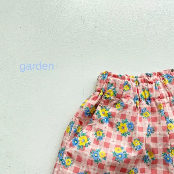 Garden - Korean Children Fashion - #kidzfashiontrend - Flower Shorts - 8