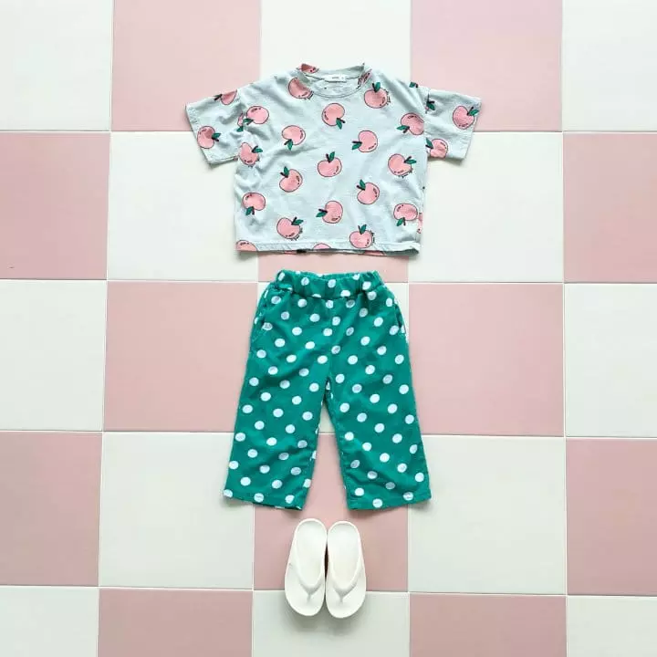 Garden - Korean Children Fashion - #littlefashionista - Dot Pants - 5