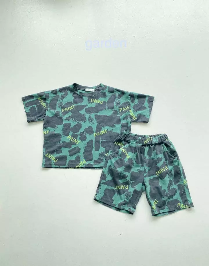 Garden - Korean Children Fashion - #magicofchildhood - Pint Top Bottom Set - 7