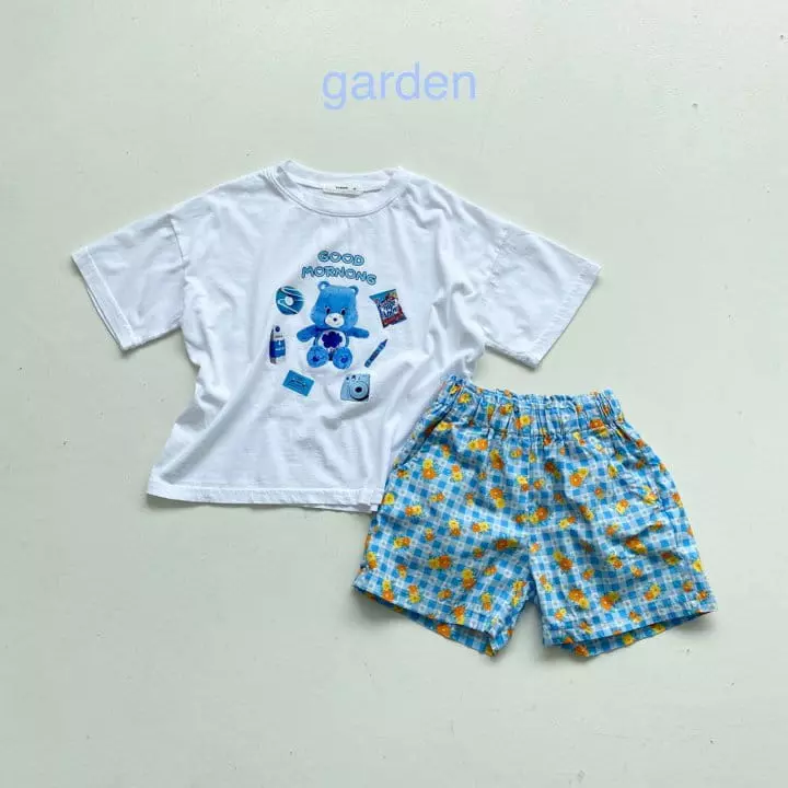 Garden - Korean Children Fashion - #todddlerfashion - Teddy Bear Tee - 2