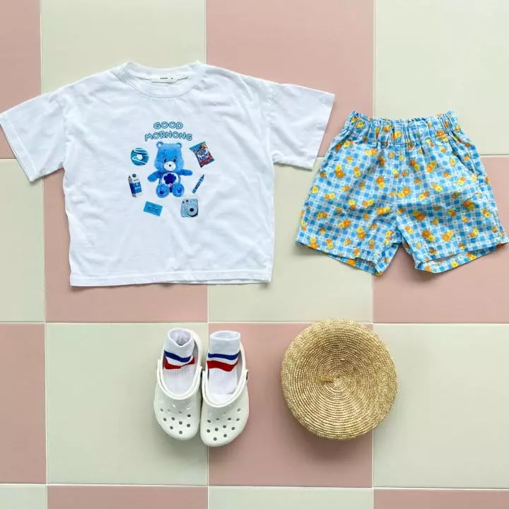 Garden - Korean Children Fashion - #toddlerclothing - Teddy Bear Tee - 3