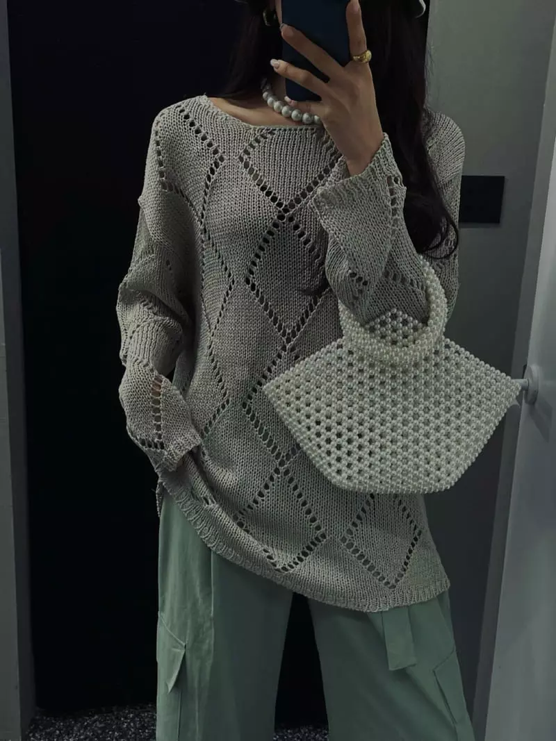 Gentlewoman - Korean Women Fashion - #romanticstyle - Loose Cardigan - 4