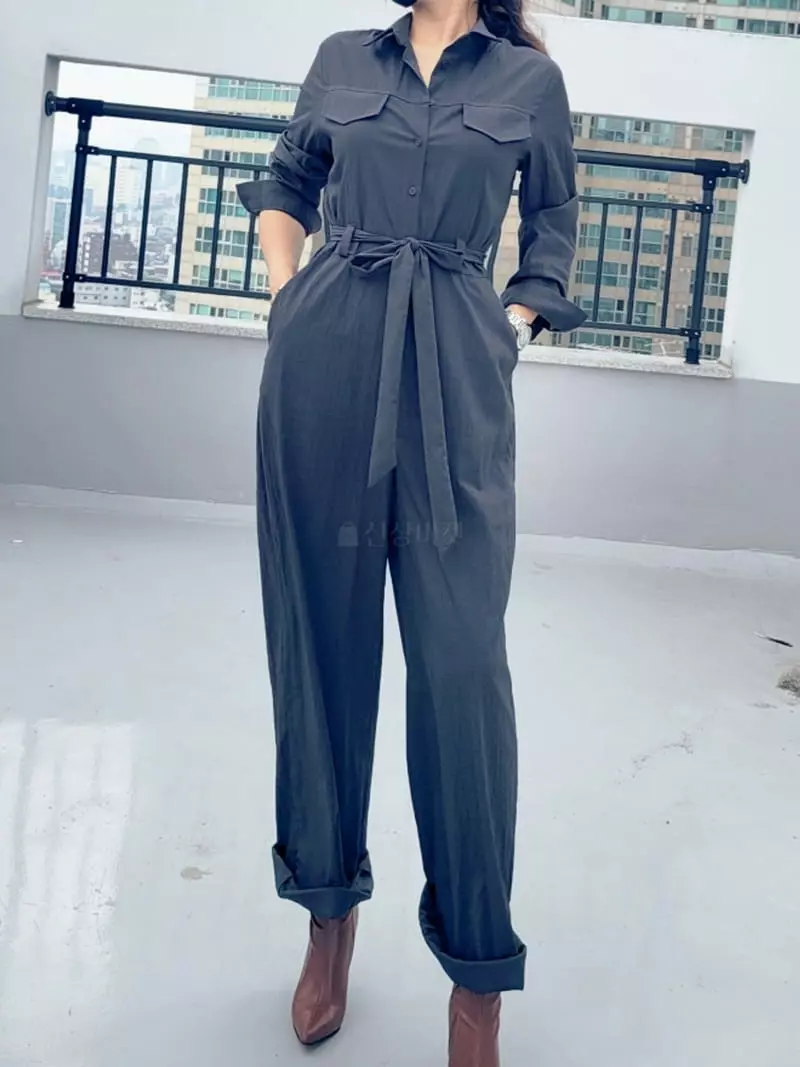 Gratia - Korean Women Fashion - #momslook - Aren Jumpsuit