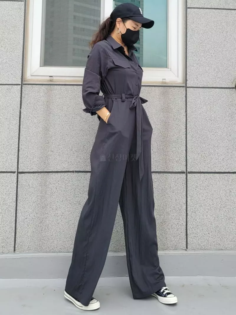 Gratia - Korean Women Fashion - #momslook - Aren Jumpsuit - 3