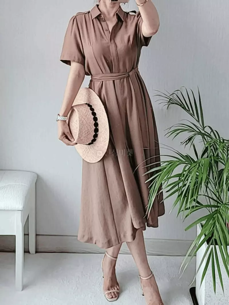 Gratia - Korean Women Fashion - #momslook - Hidden One-piece