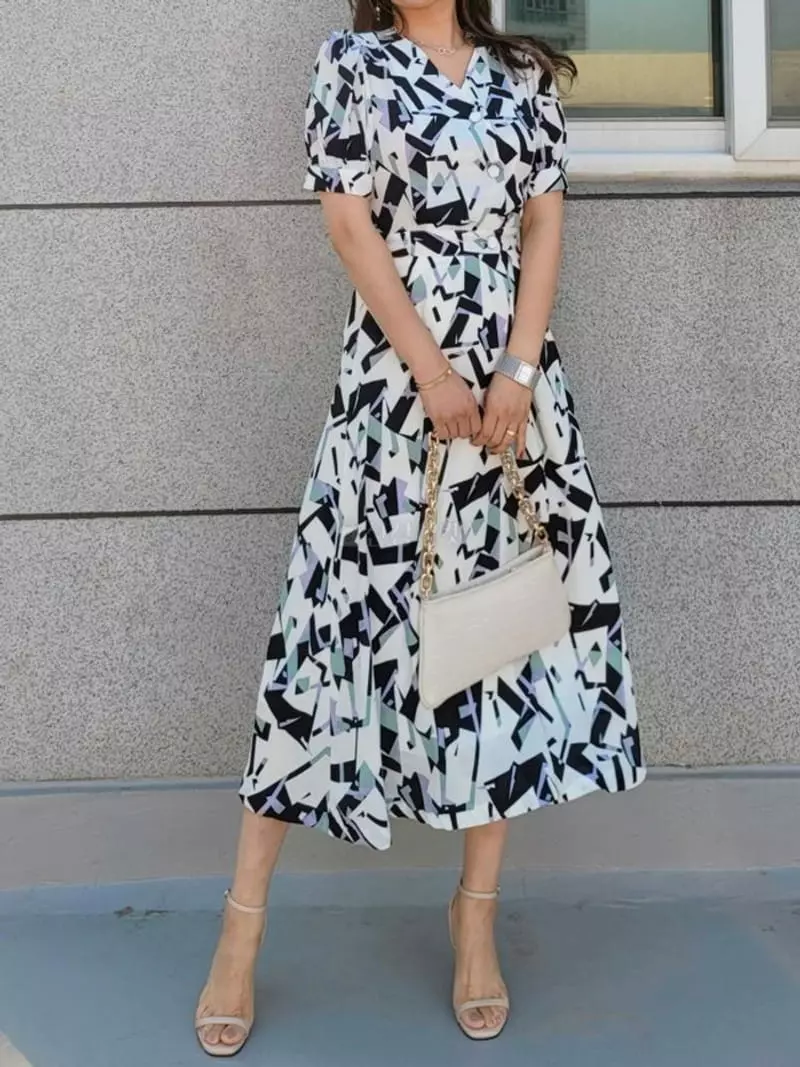 Gratia - Korean Women Fashion - #momslook - Lala Long One-piece - 3