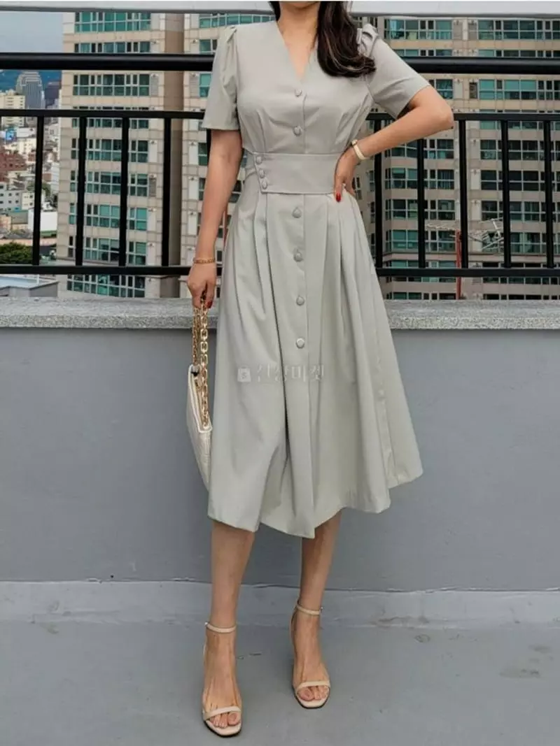 Gratia - Korean Women Fashion - #momslook - Julia One-piece - 2