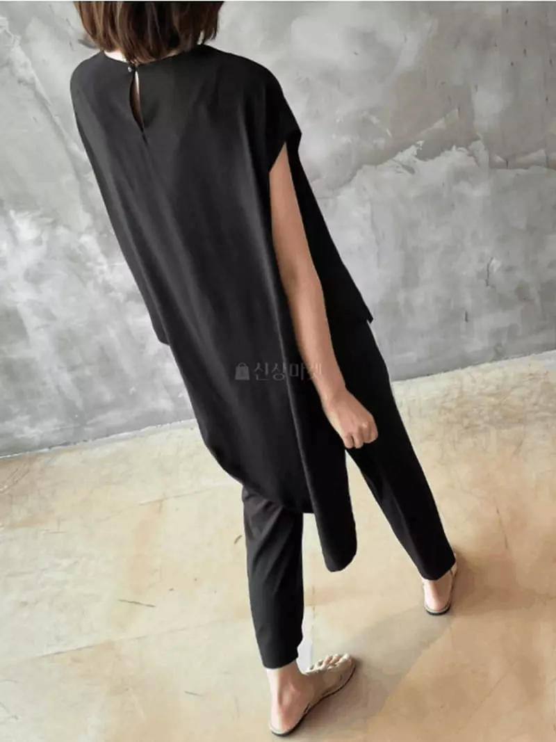 Gratia - Korean Women Fashion - #momslook - Unbal Long Blouse - 9