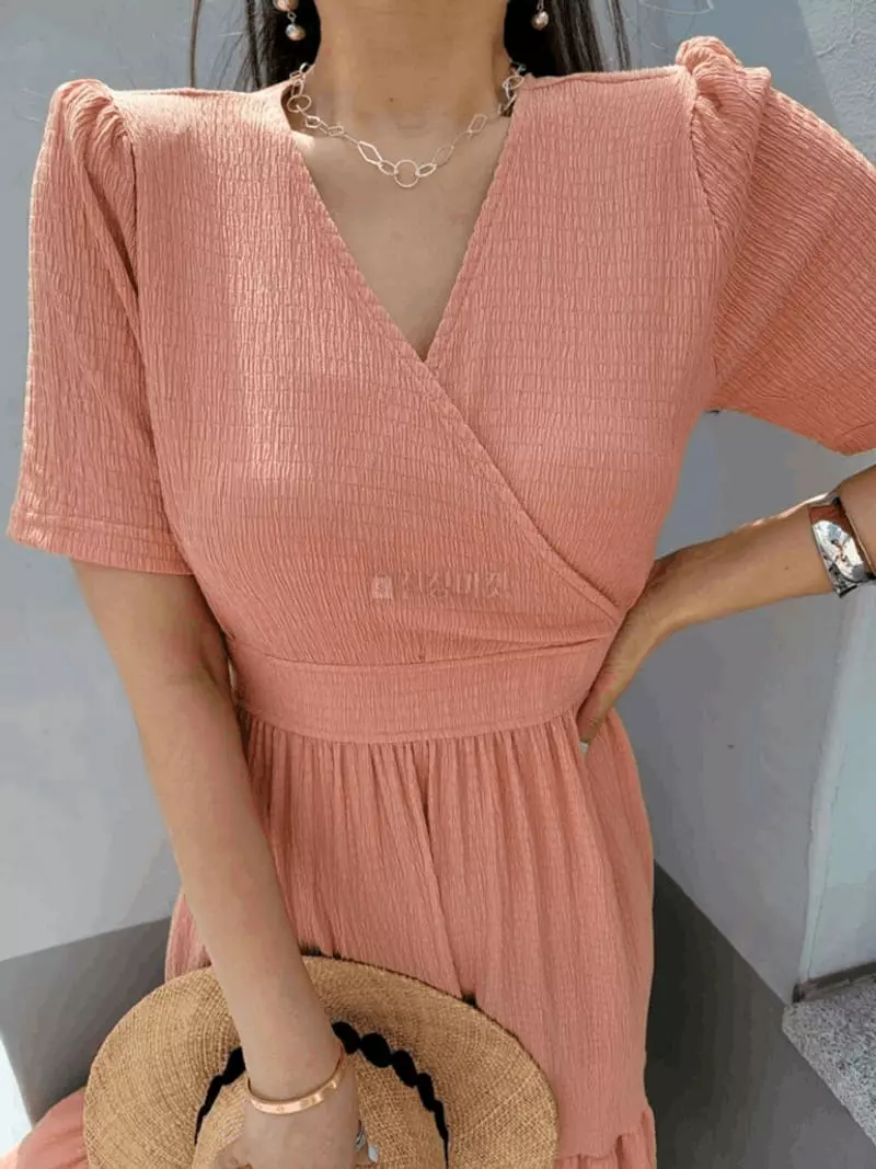 Gratia - Korean Women Fashion - #momslook - Jelly Long One-piece - 7