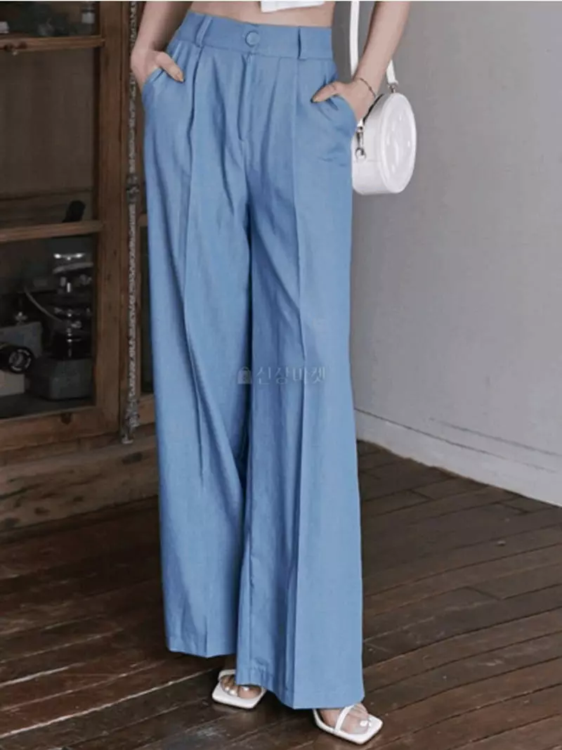 Gratia - Korean Women Fashion - #momslook - Tencel Pants - 10