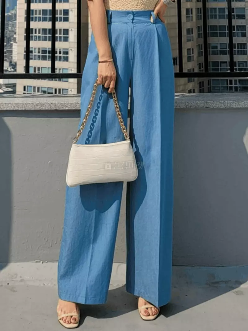 Gratia - Korean Women Fashion - #momslook - Tencel Pants - 8