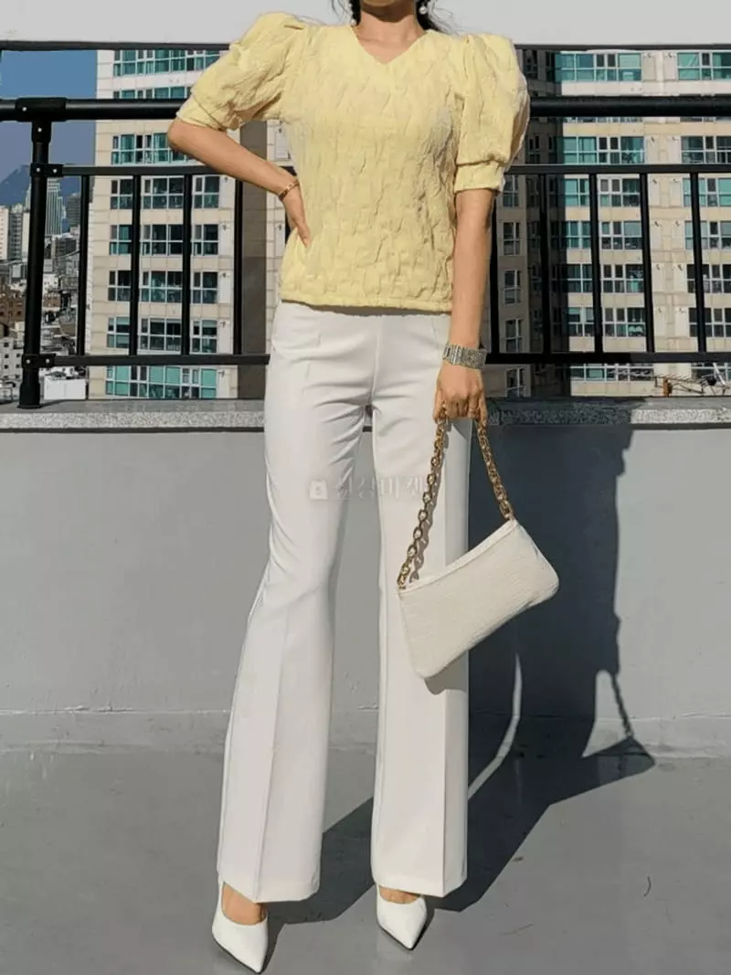 Gratia - Korean Women Fashion - #momslook - Candy Blouse - 7