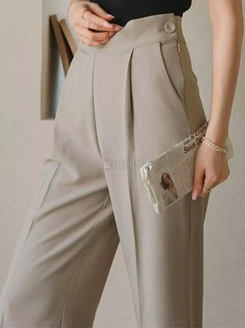 Gratia - Korean Women Fashion - #momslook - Us Pants - 2