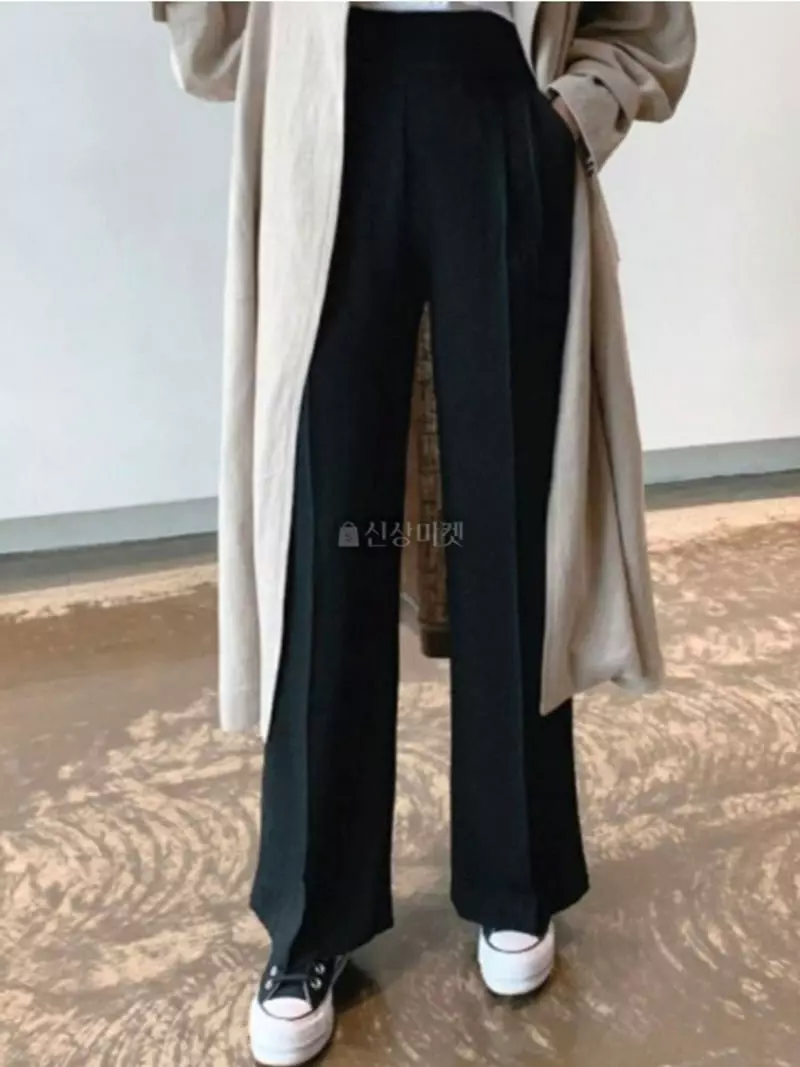 Gratia - Korean Women Fashion - #momslook - Laband Pants - 2