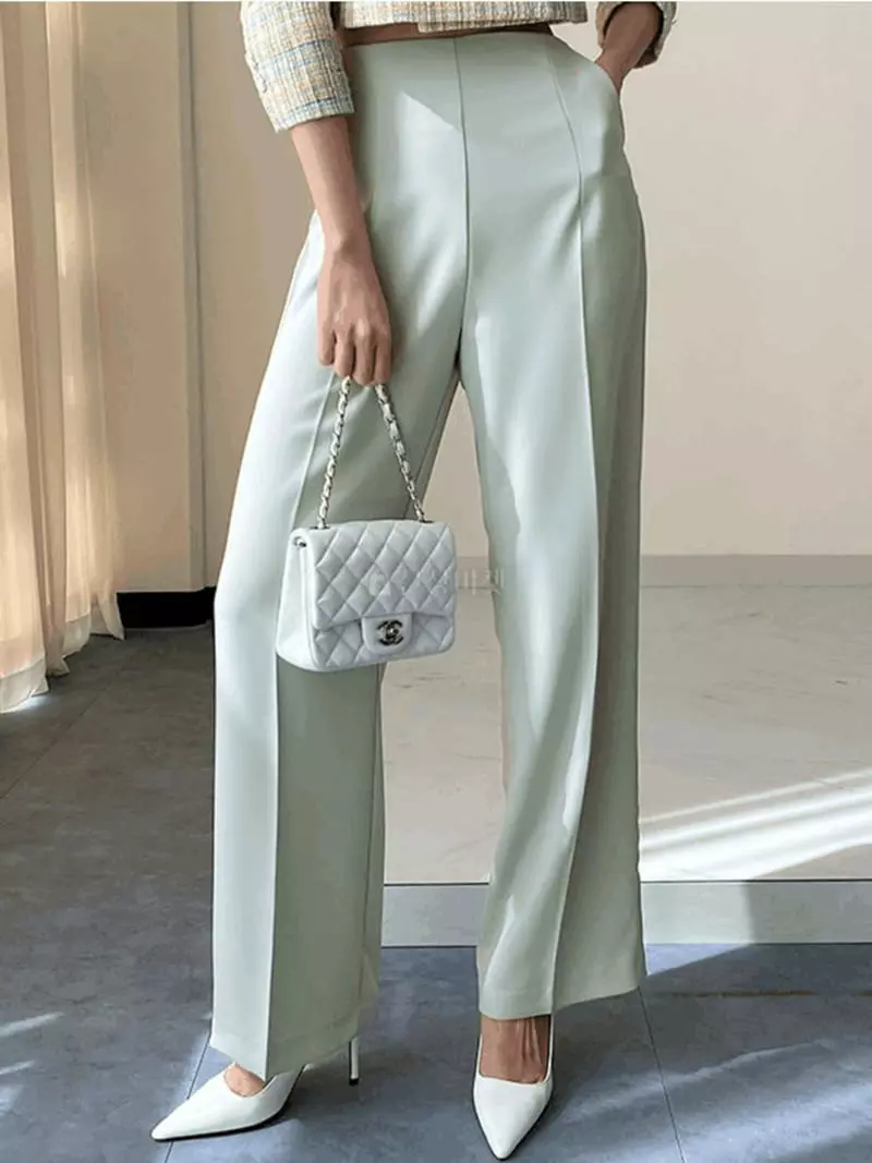 Gratia - Korean Women Fashion - #momslook - Sane Pants - 5