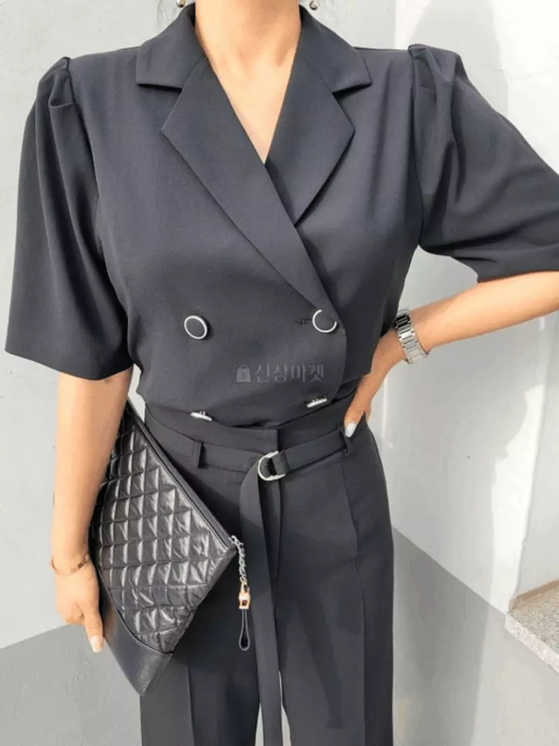 Gratia - Korean Women Fashion - #momslook - Canel Crop Short Jacket - 7