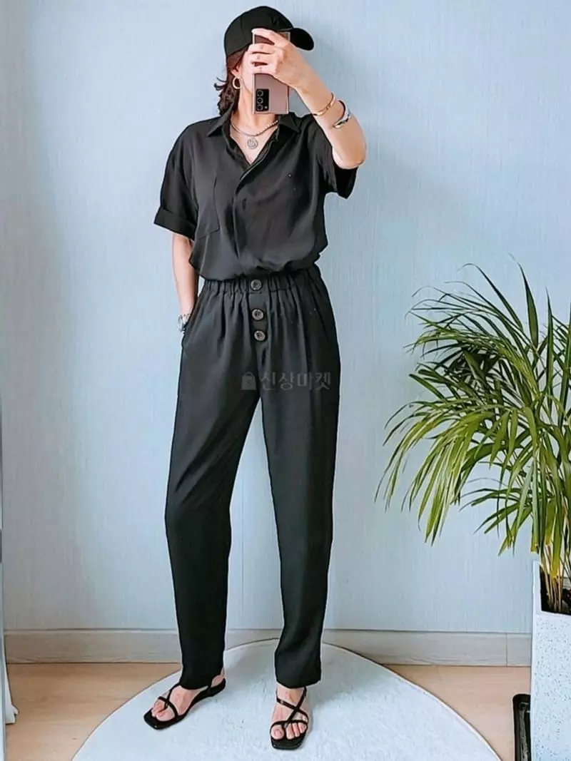 Gratia - Korean Women Fashion - #momslook - Slit Set - 3