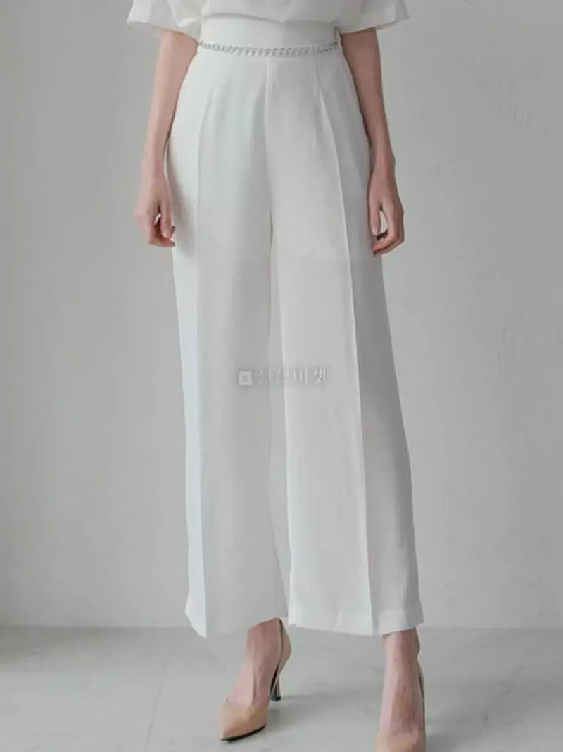 Gratia - Korean Women Fashion - #momslook - Hera Chain Pants