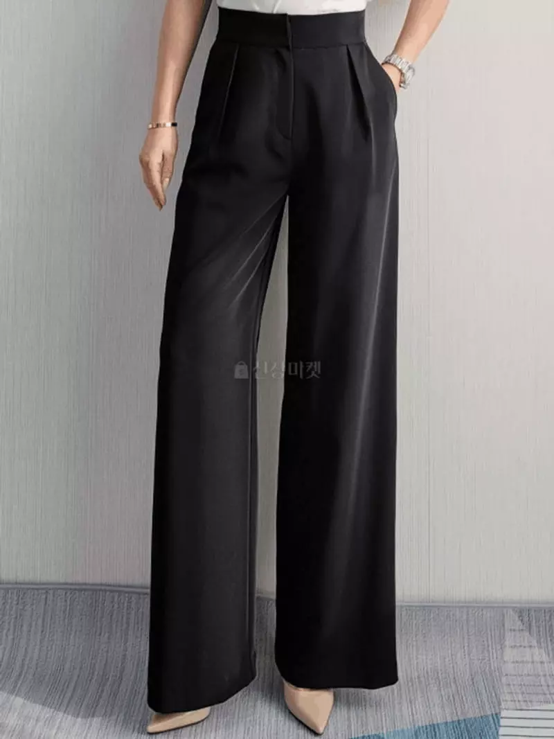 Gratia - Korean Women Fashion - #momslook - Morden Wide Pants - 8
