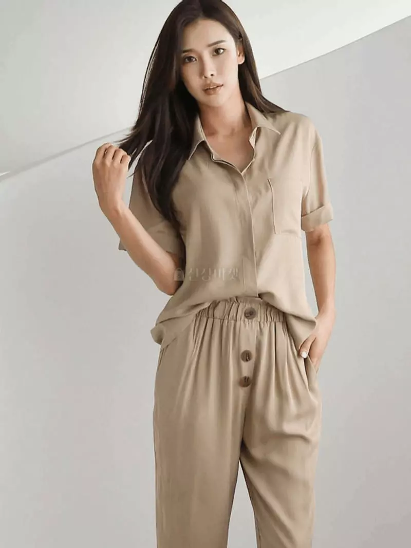 Gratia - Korean Women Fashion - #pursuepretty - Slit Set - 9