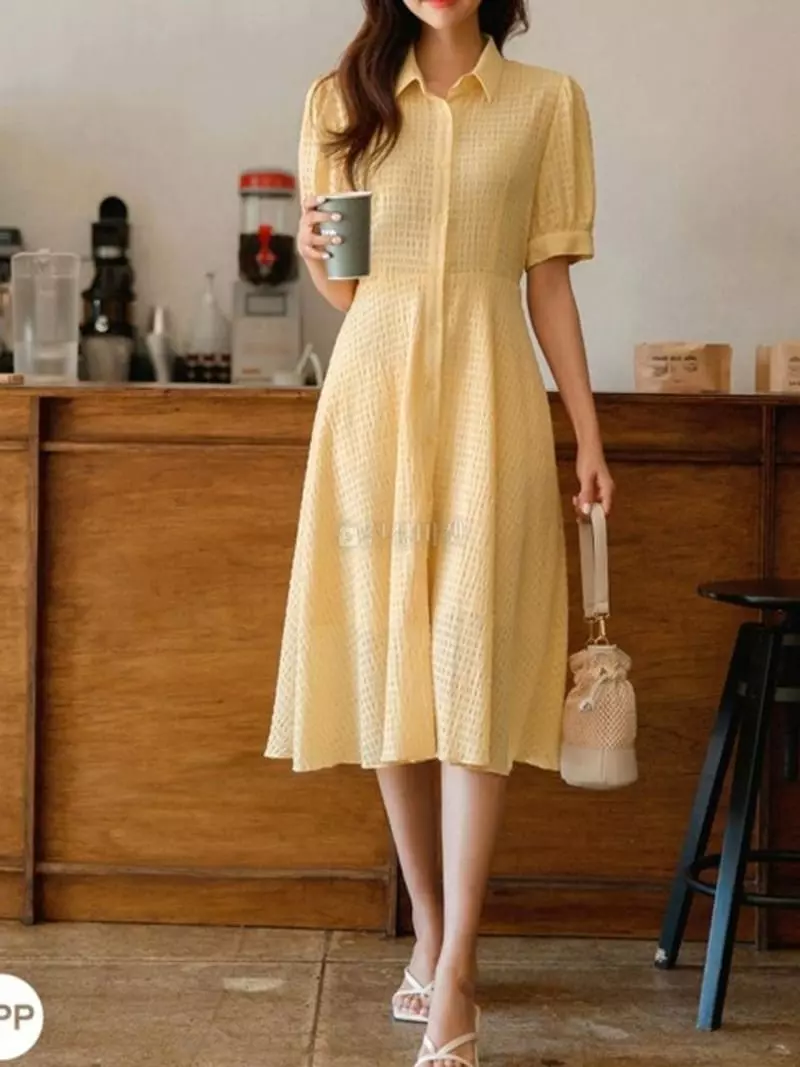 Gratia - Korean Women Fashion - #shopsmall - Rose One-piece - 2