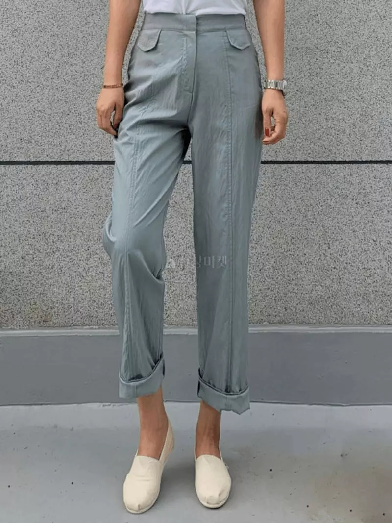 Gratia - Korean Women Fashion - #thatsdarling - Uni Rinkle Pants - 11