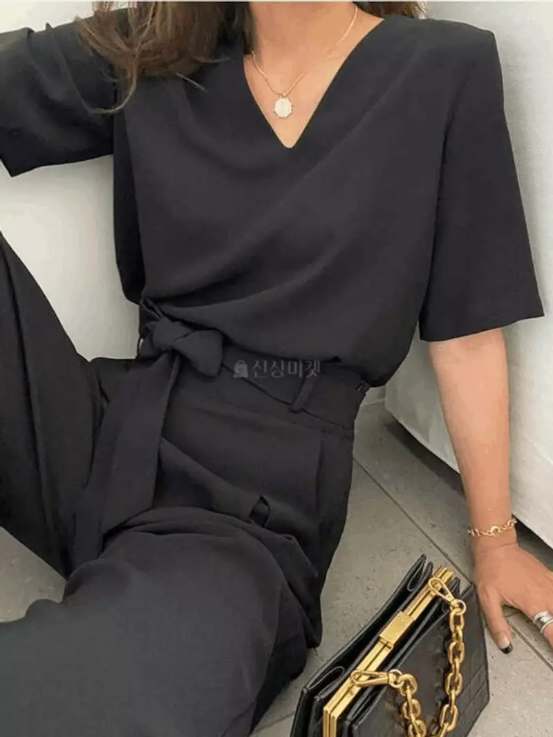 Gratia - Korean Women Fashion - #thelittlethings - Simple Blouse - 7