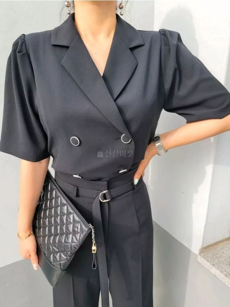 Gratia - Korean Women Fashion - #vintageinspired - Canel Set - 3