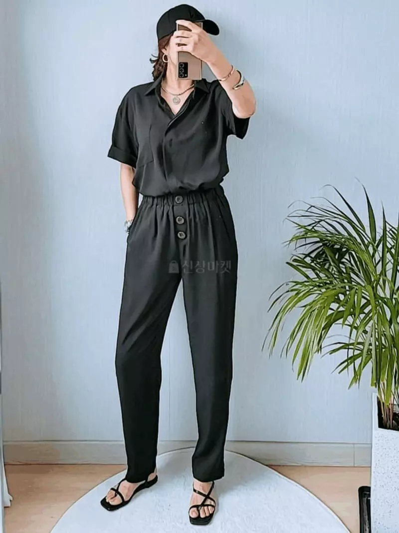 Gratia - Korean Women Fashion - #vintagekidsstyle - Slit Set - 8