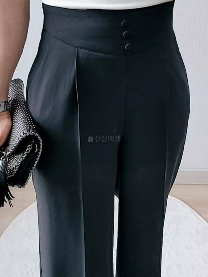 Gratia - Korean Women Fashion - #vintageinspired - Classic Wide Pants - 4