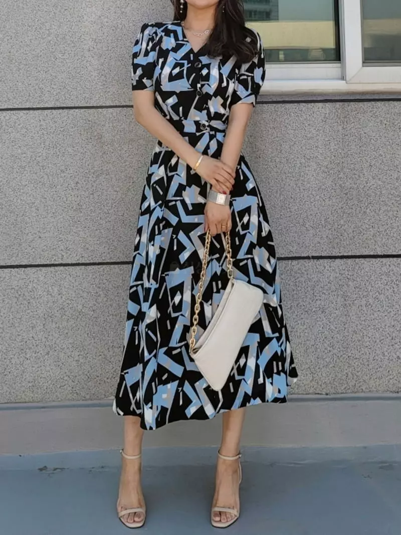 Gratia - Korean Women Fashion - #womensfashion - Lala Long One-piece - 5