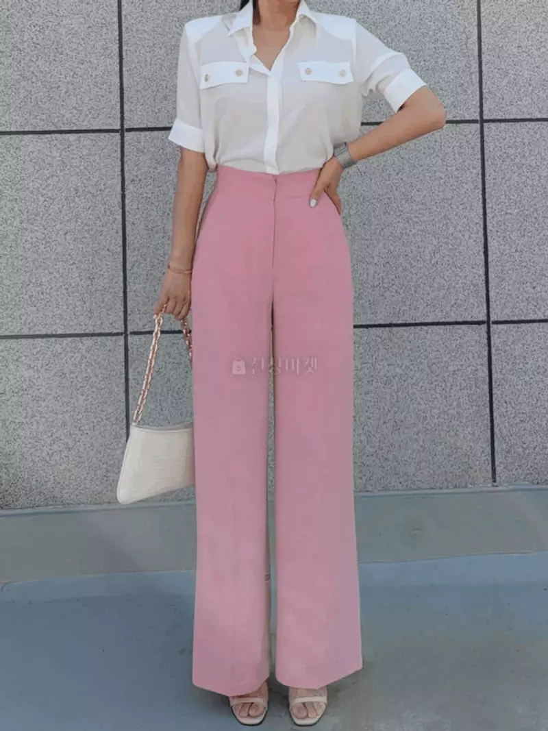 Gratia - Korean Women Fashion - #womensfashion - Vivi Wide Pans - 7