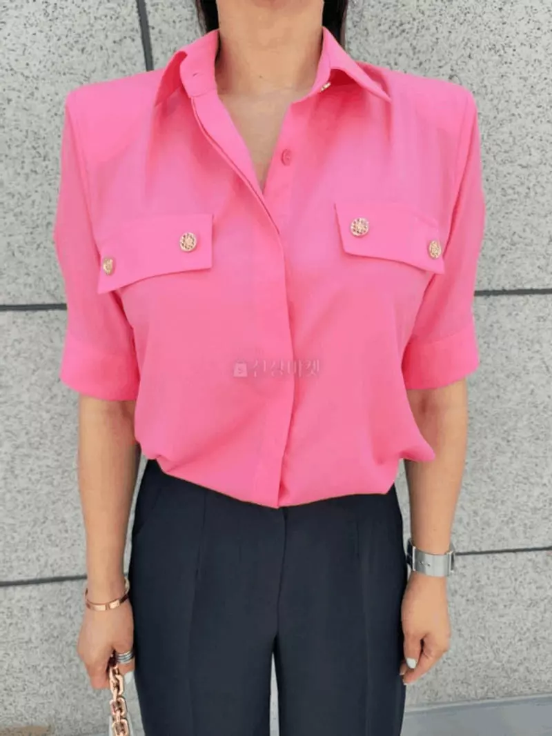 Gratia - Korean Women Fashion - #womensfashion - Glam Blouse - 10