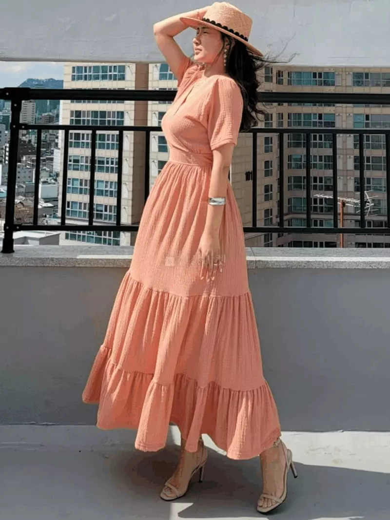 Gratia - Korean Women Fashion - #womensfashion - Jelly Long One-piece - 10