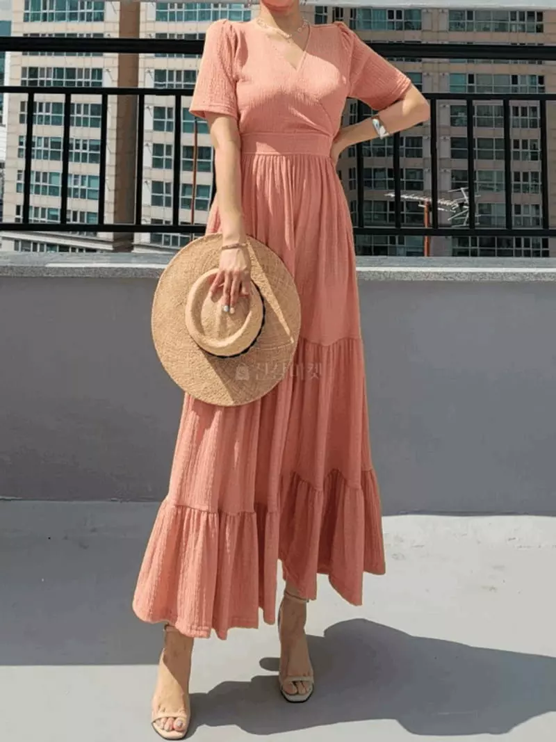 Gratia - Korean Women Fashion - #womensfashion - Jelly Long One-piece - 6