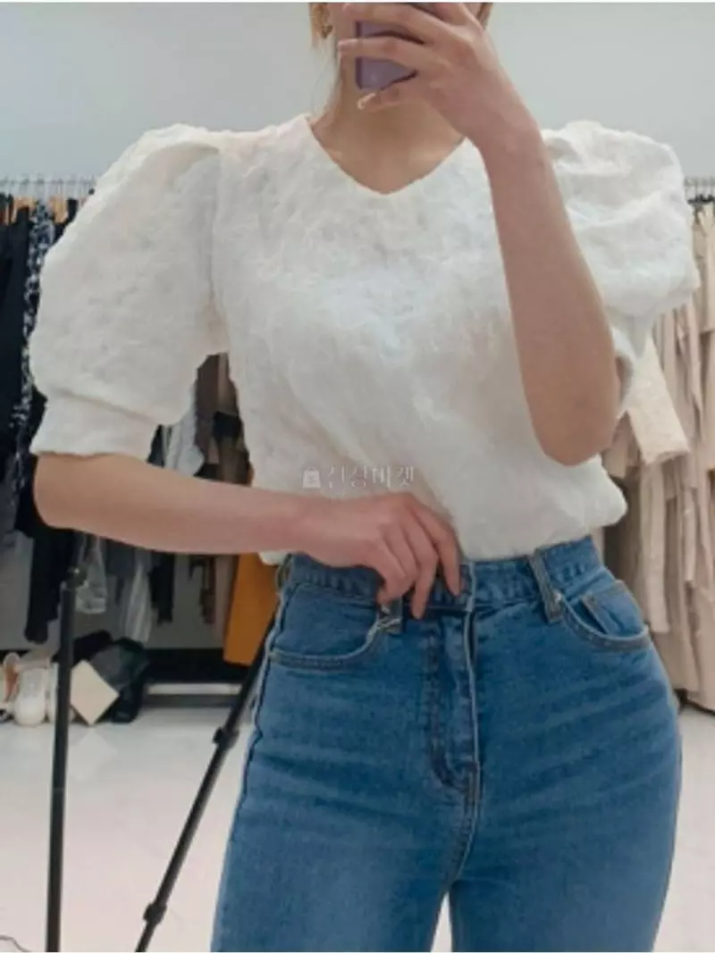 Gratia - Korean Women Fashion - #momslook - Candy Blouse - 4