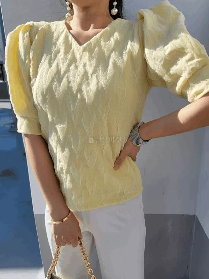 Gratia - Korean Women Fashion - #womensfashion - Candy Blouse - 8