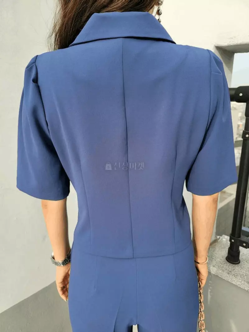 Gratia - Korean Women Fashion - #womensfashion - Canel Crop Short Jacket - 6
