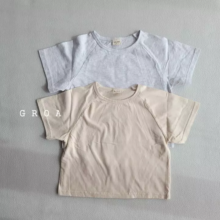Groa - Korean Children Fashion - #Kfashion4kids - 8 Raglan Tee - 2