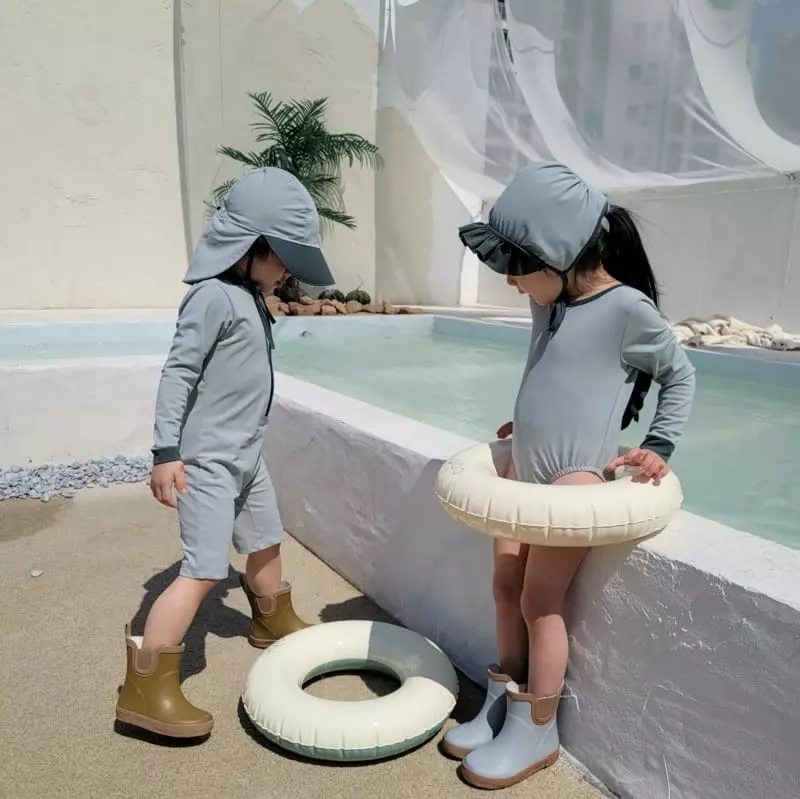 Groa - Korean Children Fashion - #Kfashion4kids - Roa All In One Swimwear - 8