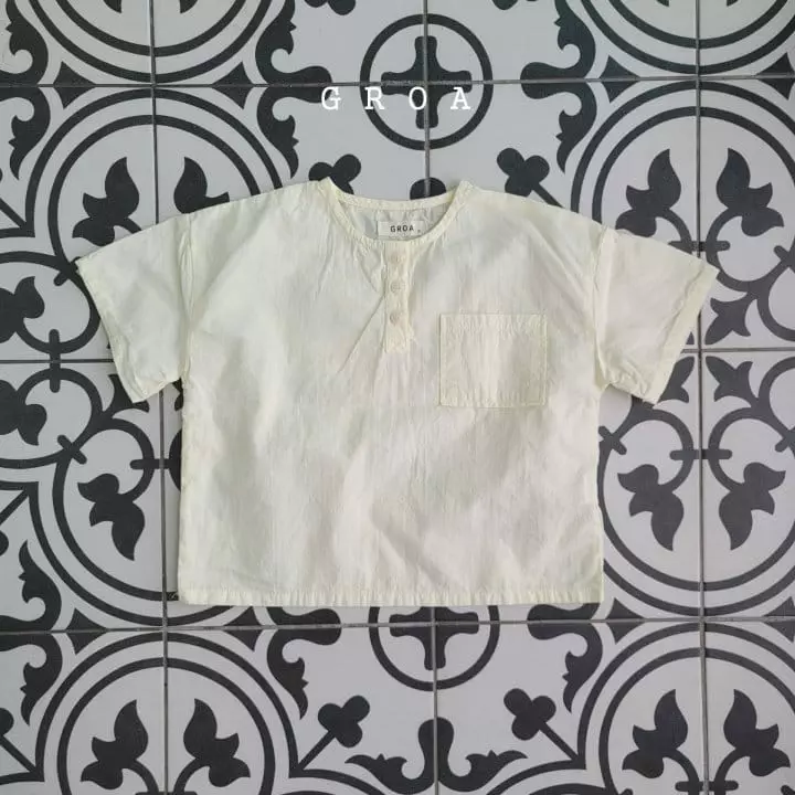 Groa - Korean Children Fashion - #childrensboutique - Pocket Shirt - 6
