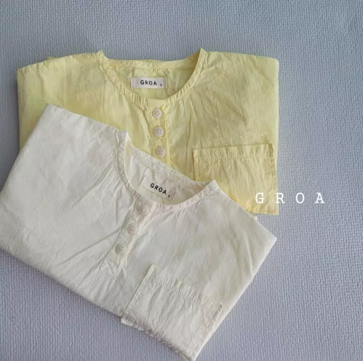 Groa - Korean Children Fashion - #designkidswear - Pocket Shirt - 7